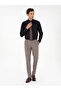 Mink Slim Fit Fabric Trousers 50293330-Vr052 - 3