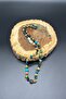 Handmade Design Unisex Natural Stone Modern Adjustable Macrame Bohemian Necklace - 4