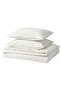 Angslilja Double White Duvet Cover Set - 240X220/50X60 cm - 2