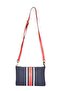 Navy Blue-White-Red Women's Messenger Bag Us24270