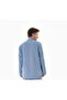 Hakim Collar Linen Shirt Half Button Hajj and Umrah - 4