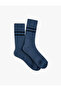 Towel Socks Socket Line Patterned