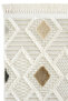 Ares 8804 Gray Runner Geometric Entrance Hall Corridor Carpet Bedroom Carpet Curly Cut Carpet Runner - 4