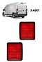Fiat Ducato Rear Bumper Reflector Boxer Jumper Compatible - 2 Piece Set