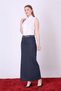 Women's Seasonal Closed Slit Detailed Belted Hijab skirt 1580/95 - 3