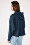 Soft Half Zipper Sweatshirt with Pockets - 5
