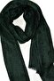 Green Plain Unisex Shawl Kaşkol K639 - 2