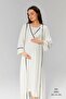 Rimellife 505 Women's Maternity & Maternity Combed Cotton Dress Short Sleeve Nightgown Set