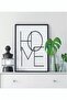 طاولة MDF مزخرفة بمظهر إطاري من HOME