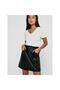Women's Belt Detailed Mini Skirt 65515229099 Black - 7
