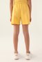 Straight Yellow Girl's Shorts - 3