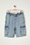 Mavi Regular Fit Kargo Cepli Denim Kot Şort & Bermuda TMNSS24SR00012 - 8