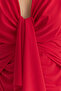 Kırmızı Drape Detaylı Örme Büstiyer TPRSS25BZ00023 - 4