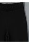 Lcw Kids Ecru Crew Neck Girl's Sweatshirt and Leggings - 5