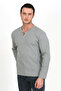 5524 NEW SEASON V CUT BUTTONED CASE Pullover