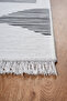 Bohemian Touch Series Double Sided Woven Cotton Rug 2108 Black - 5
