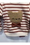 Bow Tie Bear Striped Suit - 3