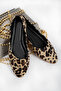 Black Nubuck Stylish Daily Comfortable Women's Flat Shoes - 2