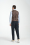 Plaid Patterned V-Neck Vest Slim Fit - 7