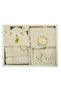 Girl Boy Baby 0-3 Years Old Baby Bathrobe Set 100% Natural Cotton - 2