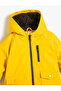 Hooded Raincoat Plush Lined Waterproof Cover Pocket - 3