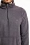 Casual Kangaroo Pocket Collar Zippered Winter Hooded Comfortable Men's Sweatshirt Gray - 5