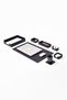 Felix Plus Black Leather Sumen Set - 7 Pieces