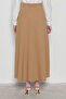 Milk Coffee Vest and Skirt Set - 7