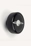 Saturn Patterned Black Wooden Children's Room Cabinet and Drawer Handle