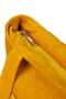 Edna Mustard Velvet Hand and Shoulder Bag - 8