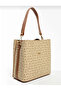 Women's Monogram Printed Hand and Shoulder Bag Ebat 25 X 25 - 8