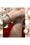 Lettering Steel Lover Friend Bracelet Elegant Stylish - 2