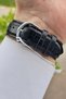 Case Silver Cord Black Color Men's Wristwatch - 6