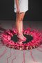 Nude Skin Ankle Strap Women's Heeled Shoes Sise Fuchsia Skin - 2