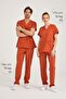 Tile Lycra Nurse Jersey Bottom Top Surgical Team Scrubs Uniform Surgical Jersey - 2