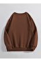 Women's Leopard Printed Cycling Neck Sweatshirt - 2