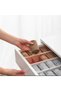5-compartment organizer, watch, jewelry, buckle, socks, tie, underwear organizer, 6 pieces mixed color - 3