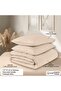 100% Cotton Akfil Duvet Cover Set Double 200X220 cm Powder - 6