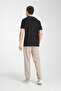 Knitted Men's 100% Cotton Slim Fit Crew Neck T-Shirt - 7