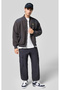 Surplus + Utility Elastic Cuff Cargo Pant بنطلون رجالي أسود-220415-ES503
