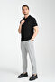 Waffle Men's Regular Fit Polo Neck T-Shirt 100% Cotton Poloyaka-Button - 7