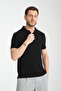 Waffle Men's Regular Fit Polo Neck T-Shirt 100% Cotton Poloyaka-Button