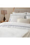 Glad 100% Cotton King Size Duvet Cover Set 230X220 cm White/Blue - 2