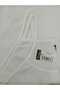 Tutku 6-pack women's ribbed 100% cotton tank top with spaghetti straps, white 0135 - 6
