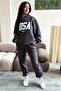 Women's USA Printed Hooded Tracksuit Set - 2