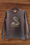 سويت شيرت شتوي مطبوع برقبة دائرية من Hunter Hunting Tree Setter Grout Design