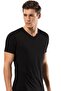 Erdem Men's Gold Modal V-Neck T-shirt Undershirt