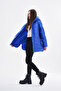 Hooded, Fleece-Pocketed, Water-Repellent Suede Quilted Jacket/Coat RBWW-350 - 2