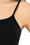 Erdem Black Cotton Super Thin Modal Ribbed Tank Top 2329 - 3
