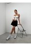 New Season Women's Waist Fold Crinkle Resistant Pleated Mini Skirt 23W02013